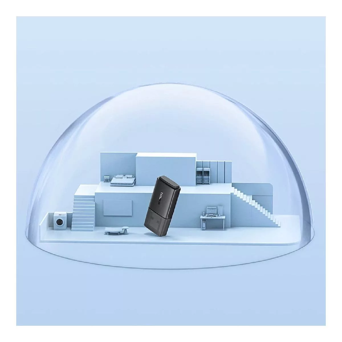 USB کارت شبکه بیسوس مدل BS-OH170 -650M