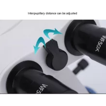 میکروسکوپ مدل دوچشمی آکروماتیک کد 1600x به همراه کیف حمل