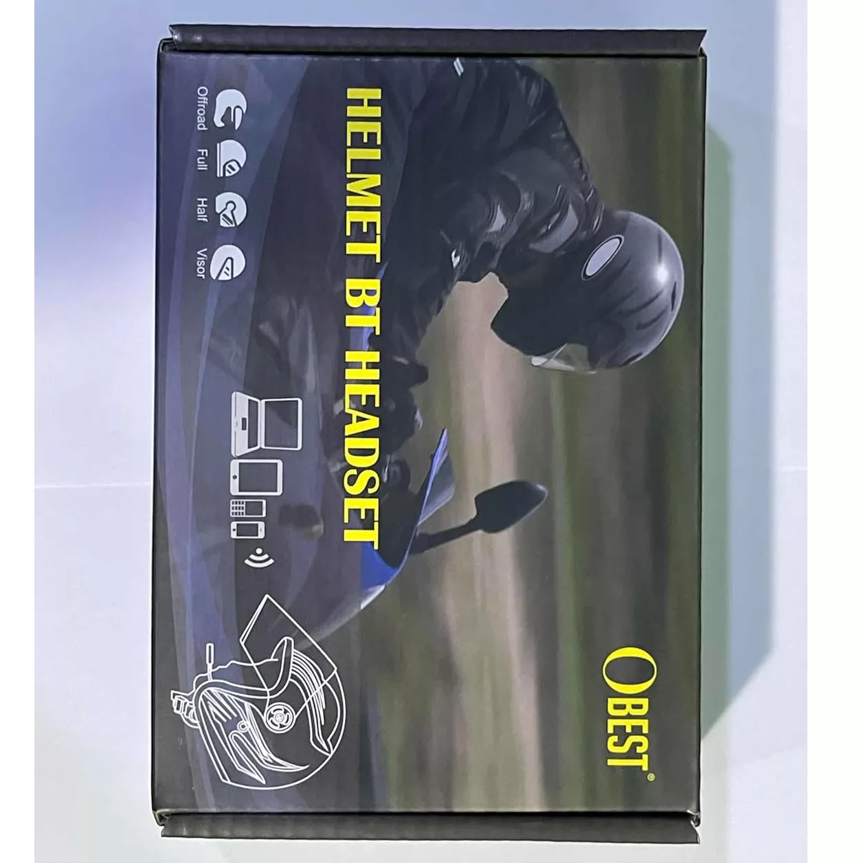 هدست کلاه کاسکت ابست  مدل BT12