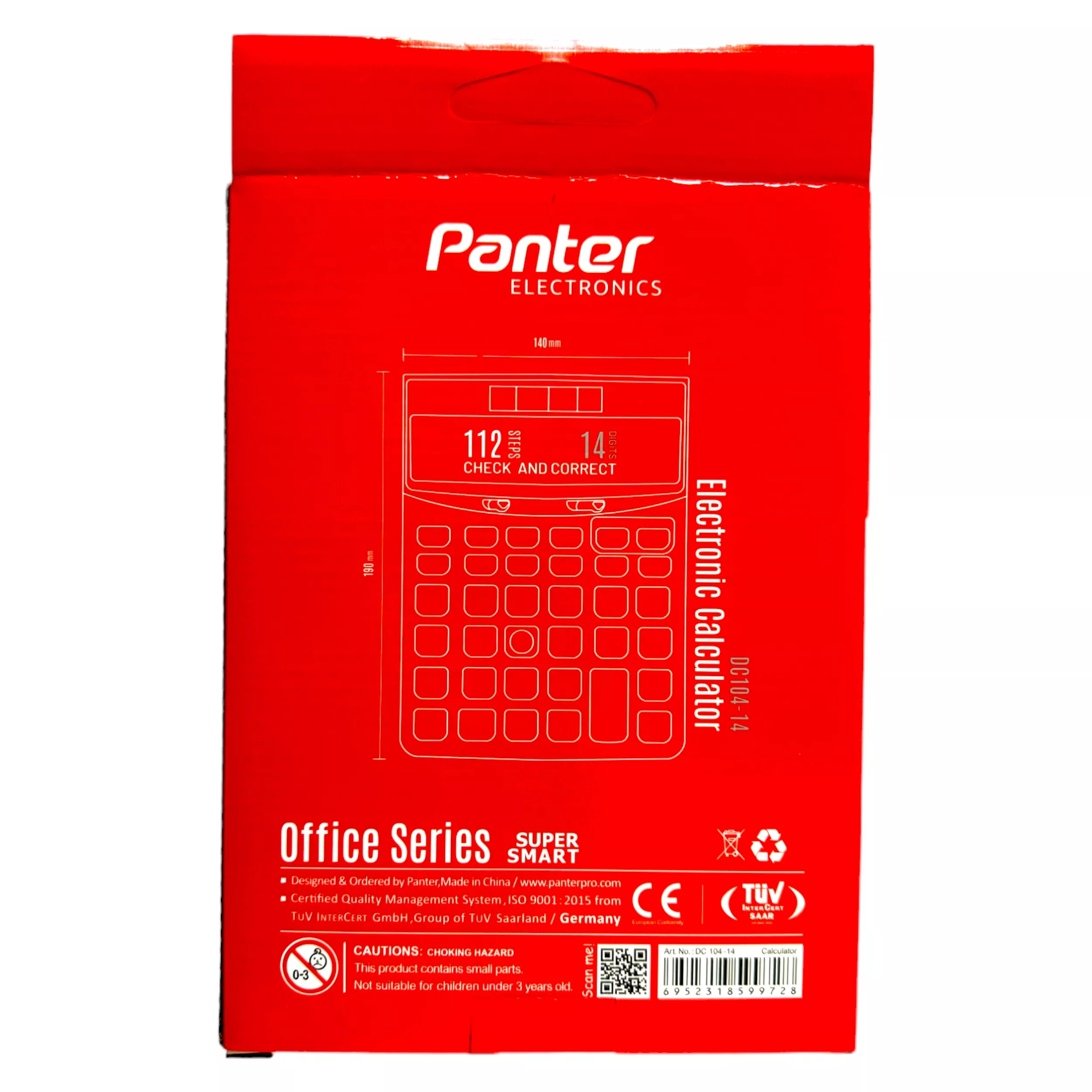 ماشین حساب پنتر مدل 104-14