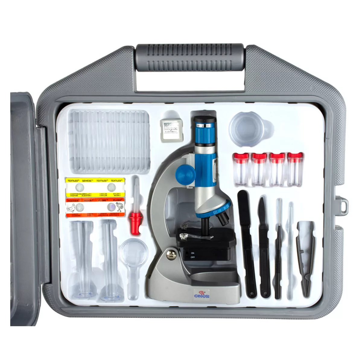 میکروسکوپ کامار مدل دانش آموزی 1200X NEW