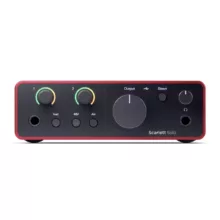 کارت صدا استودیو فوکوس رایت مدل Scarlett Solo 4th Gen