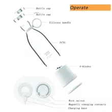 شیکر فرش جویس مدل Portable Mini گنجایش 0.35 لیتر