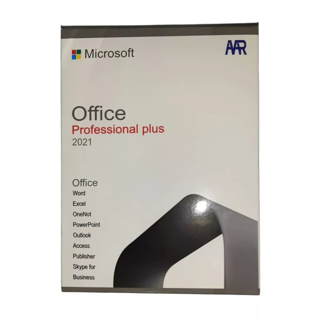 نرم افزار مایکروسافت Office 2021 Professional Plusنسخه FULL RETAILنشر آورکام