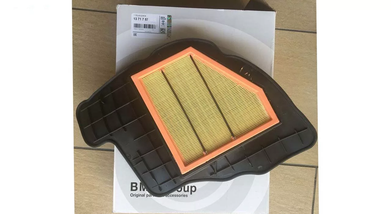 فیلتر هوا خودرو بی ام دبلیو مدل F02 مناسب برای بی ام دبلیو X6 بسته 2 عددی