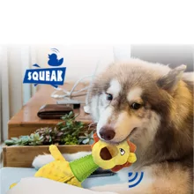 دندانی سگ گیگوی مدل شکارچی TPR طرح شیر