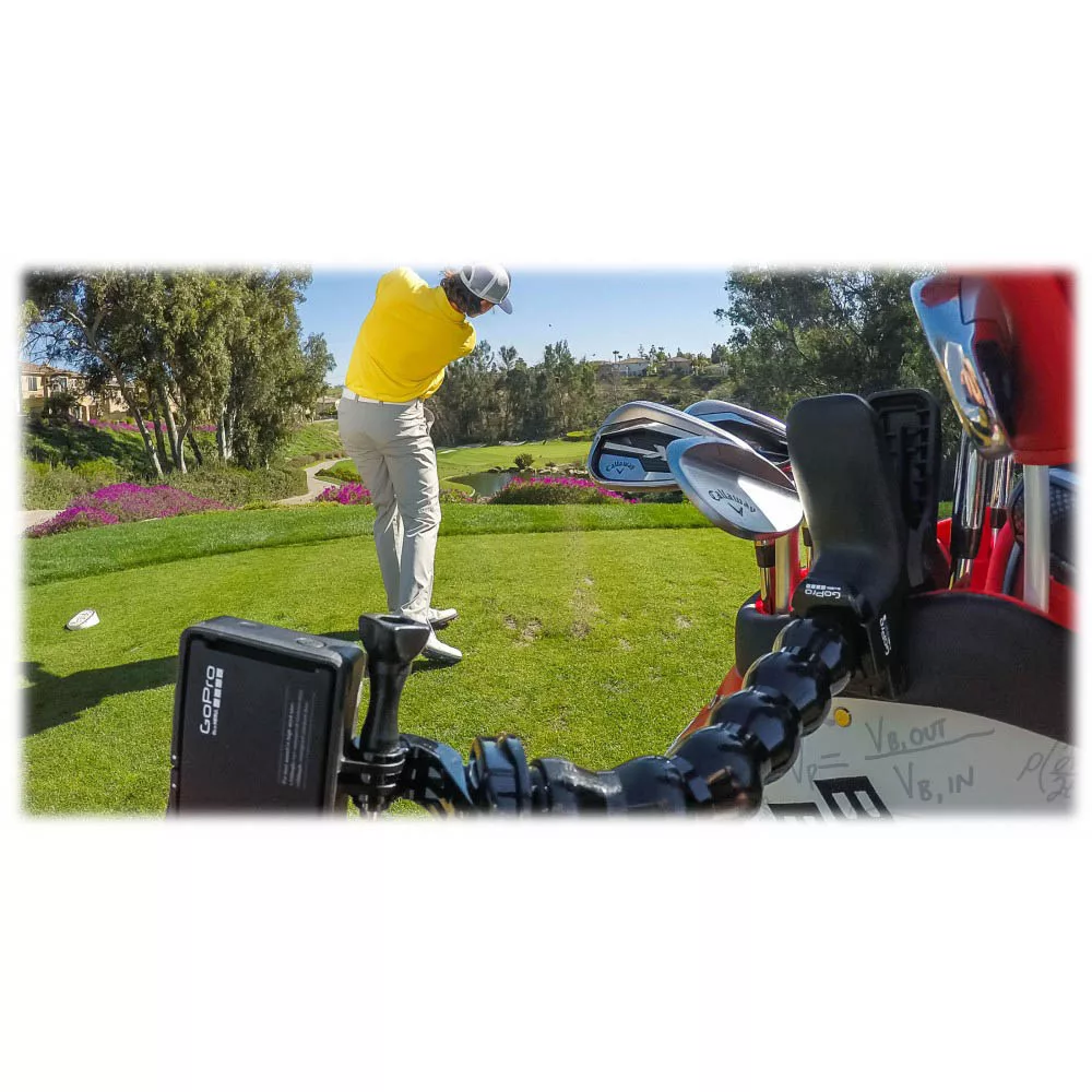 پایه نگهدارنده دوربین مدل Gooseneck مناسب برای دوربین های ورزشی گوپرو