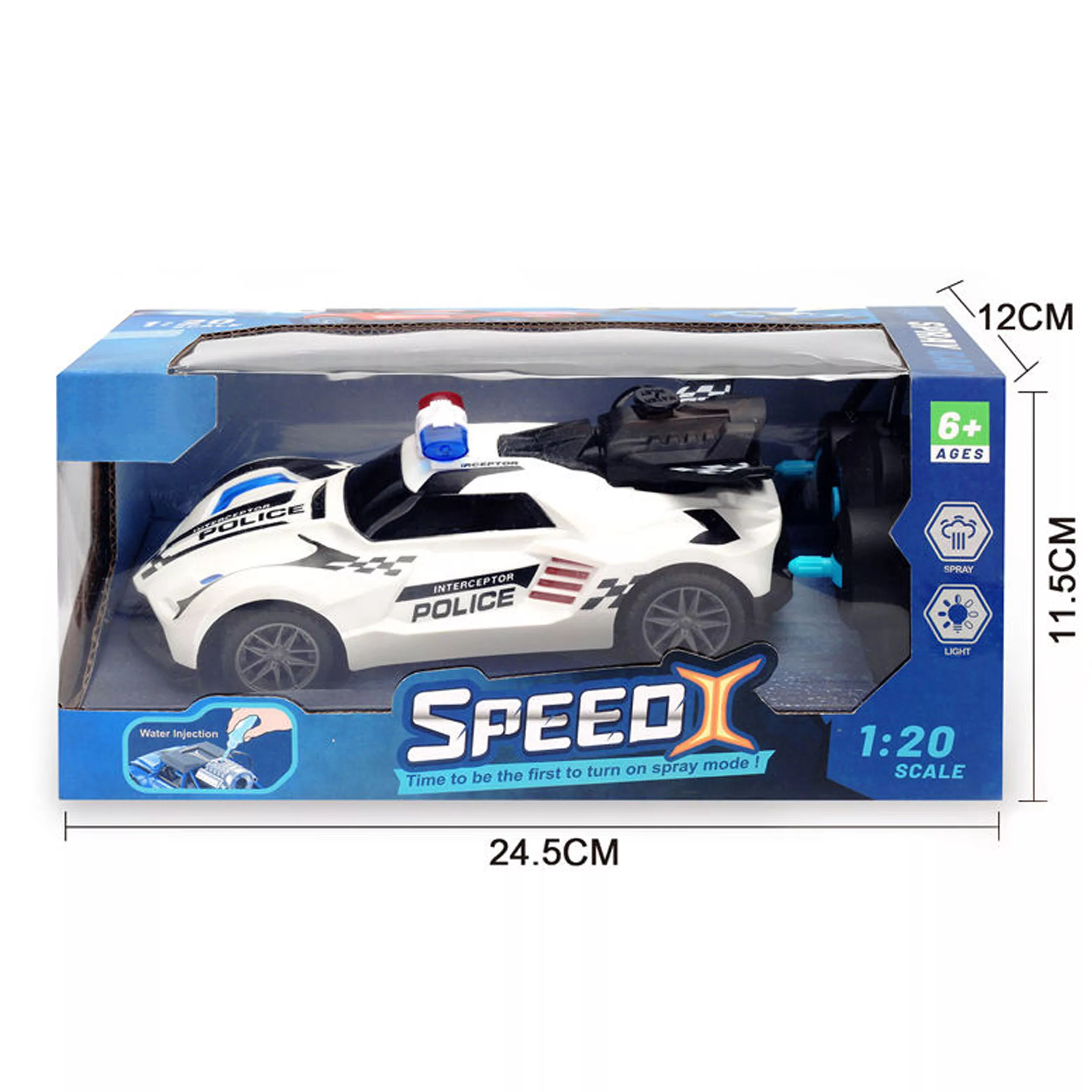 ماشین بازی کنترلی مدل پلیس دودزا K-M-R-C-CCA