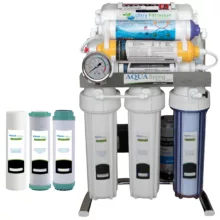 دستگاه تصفیه کننده آب آکوآ اسپرینگ مدل CHROME – FUQ9 به همراه فیلتر مجموعه 3 عددی
