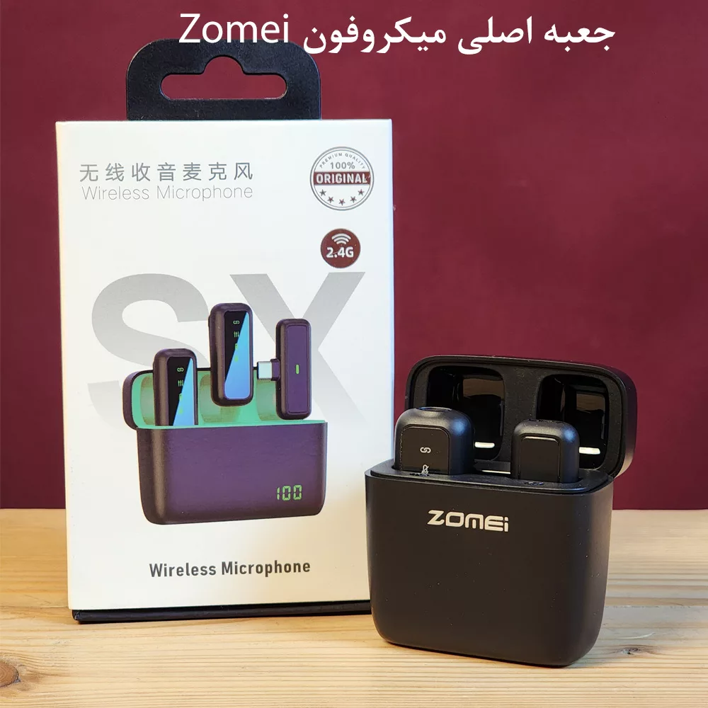میکروفن یقه ای زومی مدل Smart Noise Cancellation Type C