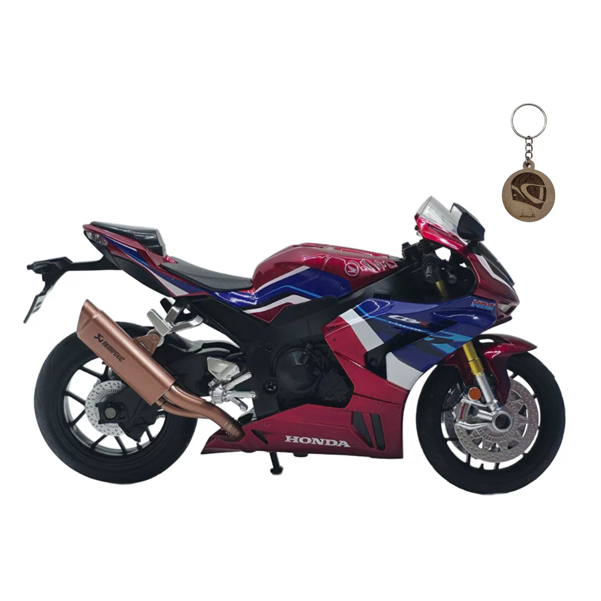 ماکت موتور ناب سل مدل هوندا HONDA CBR1000RR-R FIREBLADE SP به همراه جاسوییچی