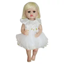 عروسک مدل لباس عروس کد 43545 ارتفاع 50 سانتی متر