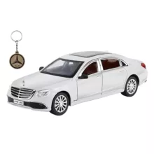 ماکت ماشین ناب سل مدل بنز فلزی سقف کهکشانی BENZ E300 به همراه جاسوییچی