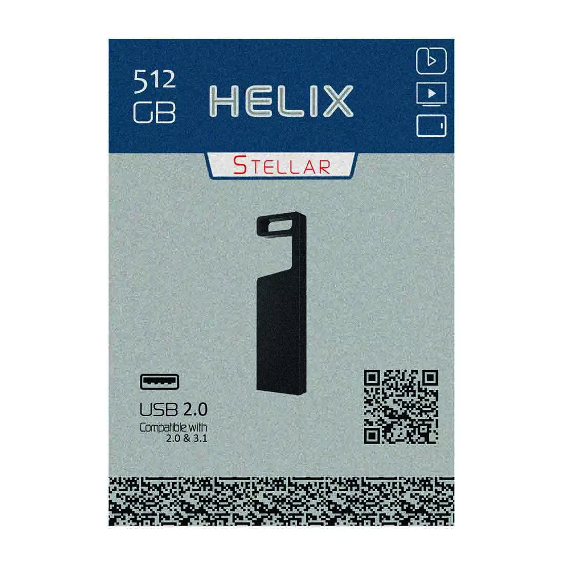 فلش مموری هلیکس مدل STELLAR B Metal Edition ظرفیت 512 گیگابایت