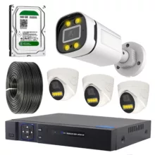 سیستم امنیتی نظارتی مدل  HD PACK 4 – AXESSLINK T04