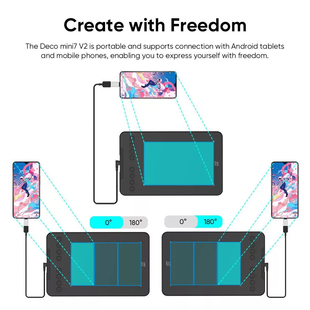 قلم نوری ایکس پی-پن مدل Deco Mini7 V2