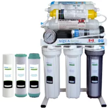 دستگاه تصفیه کننده آب آکوآ اسپرینگ مدل RO – NF2600 به همراه فیلتر تصفیه آب کد 01 مجموعه 3 عددی