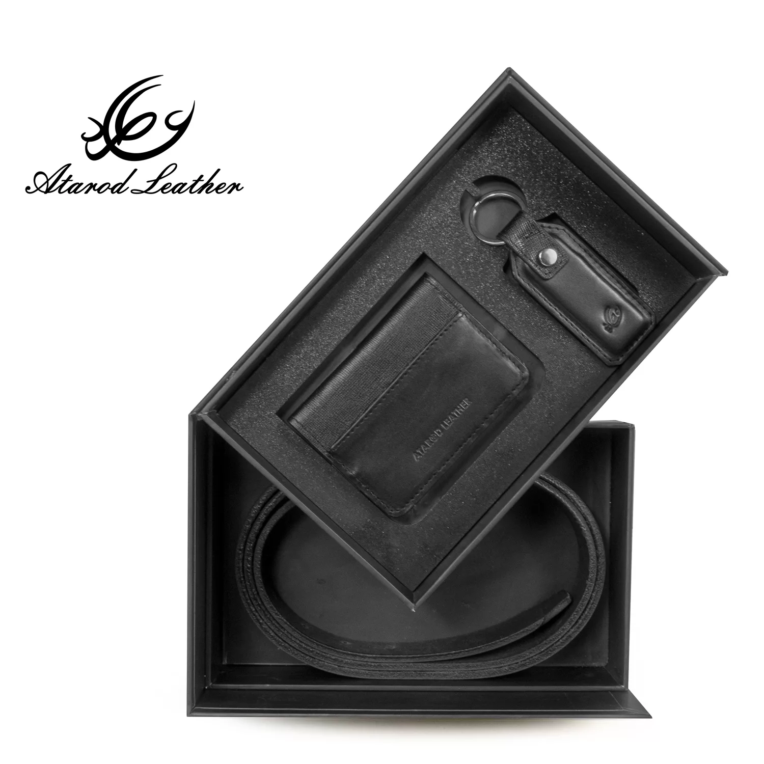 ست هدیه چرم عطارد مدل چرم طبیعی کد A72