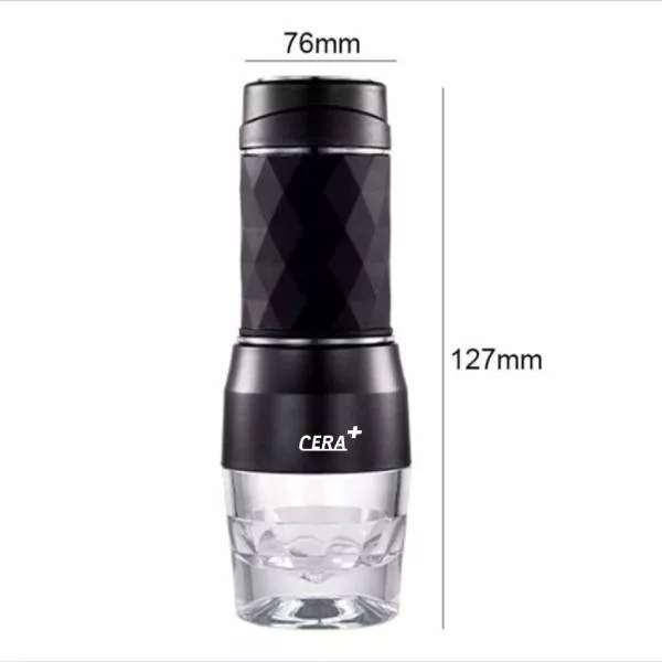 اسپرسوساز سفری سرا پلاس مدل مکانیکی سه در یک