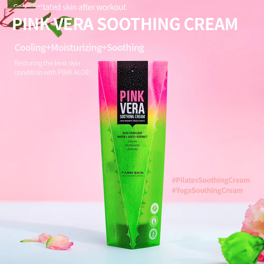 کرم آبرسان فارم اسکین مدل Soothing حجم 100 میلی لیتر