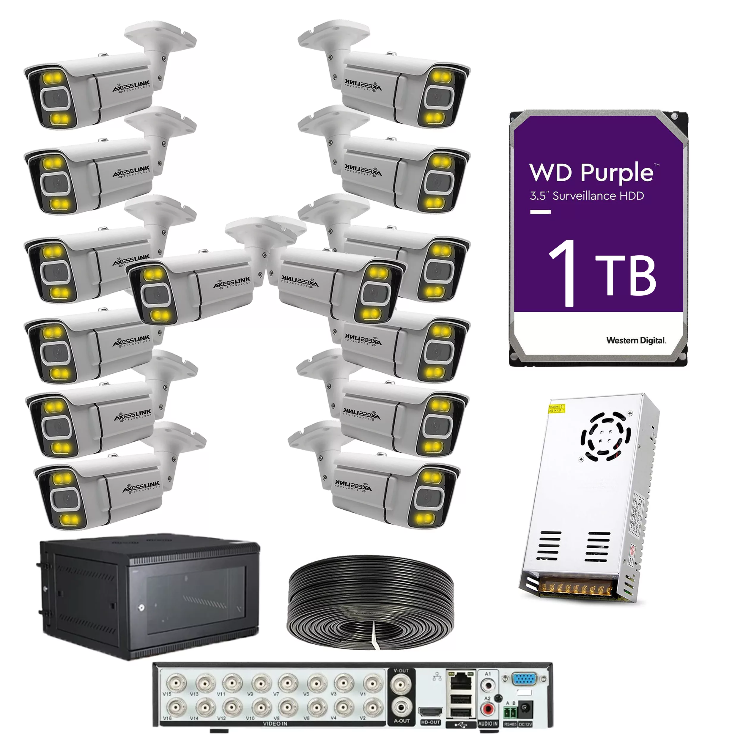 سیستم امنیتی مدل CAMERA 14 - AXESSLINK