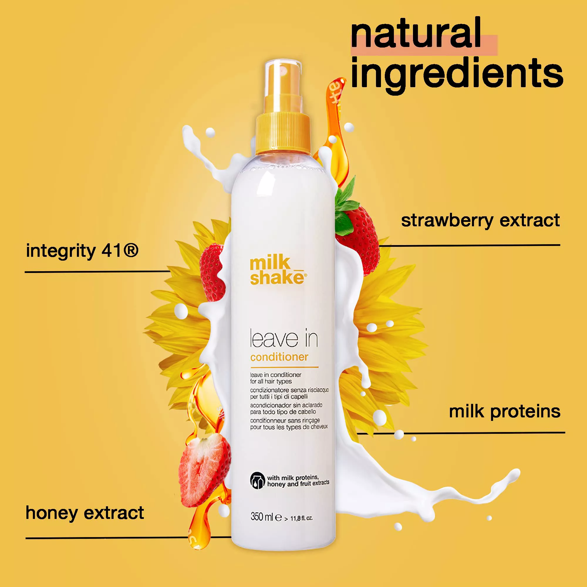 اسپری نرم کننده مو میلک شیک مدل 01 حجم 350 میلی لیتر