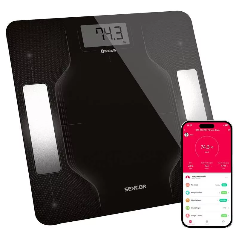 ترازو دیجیتال سنکور مدل SBS 8002BK