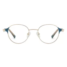 فریم عینک طبی گرد مدل JS8630C235P81 مناسب برای صورت گرد و بیضی