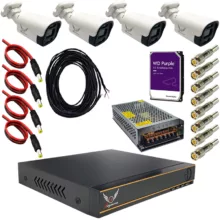 پک سیستم امنیتی دوربین مداربسته رایمون مدل 2 مگاپیکسل کد RP-2MP-MS2T4C07