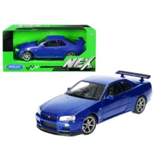 ماکت ماشین ولی مدل Nissan Skyline GT-R R34