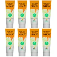 کرم ترمیم کننده نیکا مدل زیتون و عسل وزن 60 گرم بسته 8 عددی