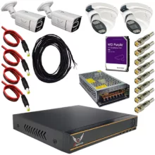 سیستم امنیتی رایمون مدل 2 مگاپیکسل کد RP-2MP-MS2T4C-20