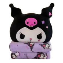 عروسک مدل کرومی مدل بالشت پتو دار ارتفاع 35 سانت