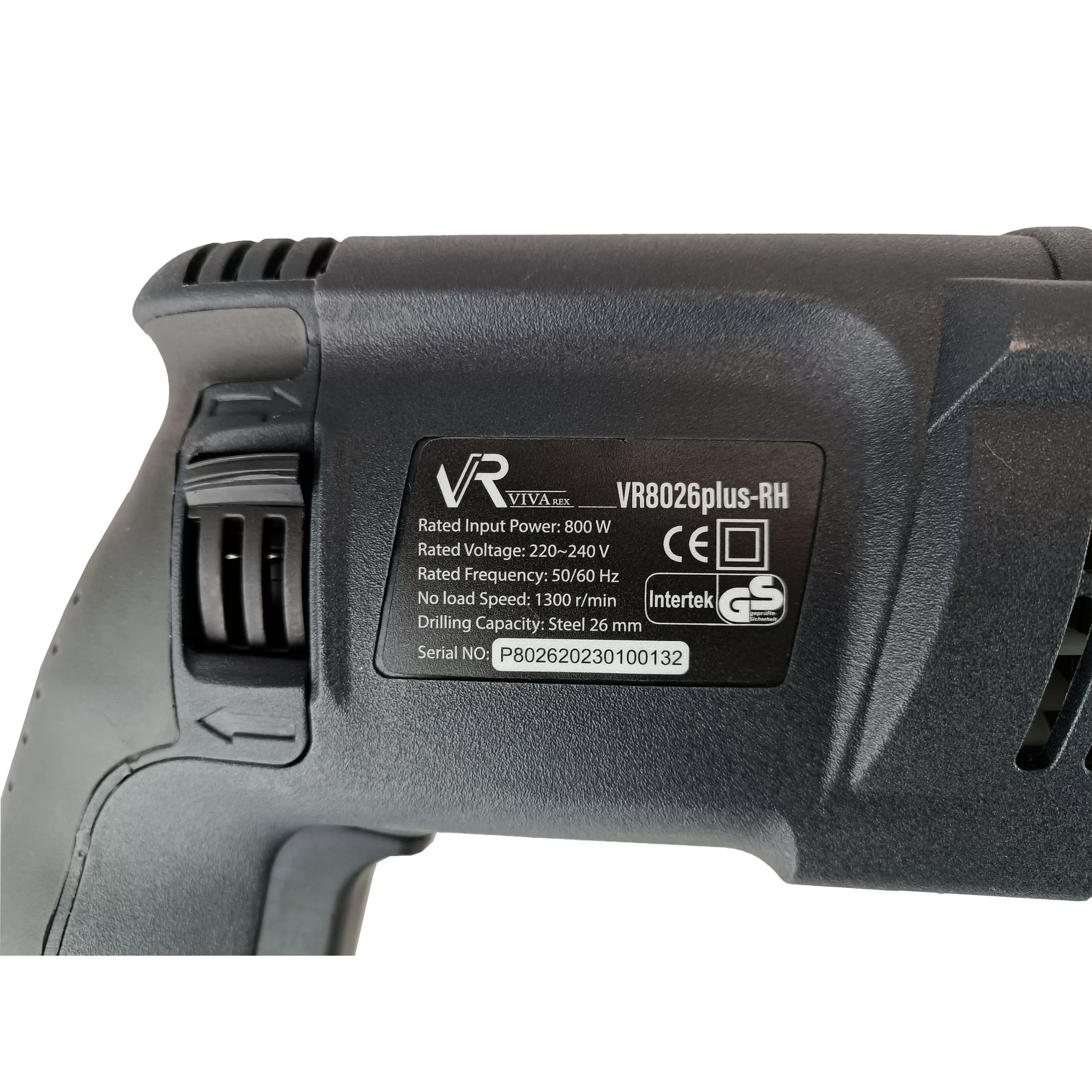 دریل بتن کن ویوارکس مدل VR8026 PLUS-RH مجموعه 10 عددی