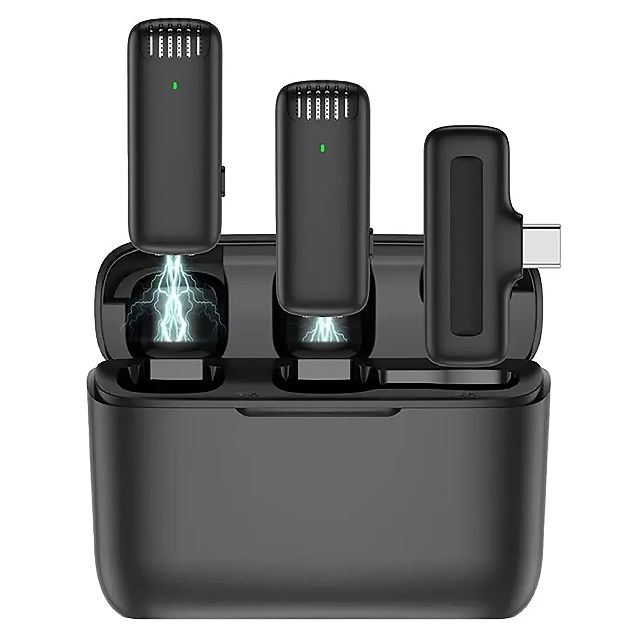 ست میکروفن بی سیم مدل J13 Lavalier Triple
