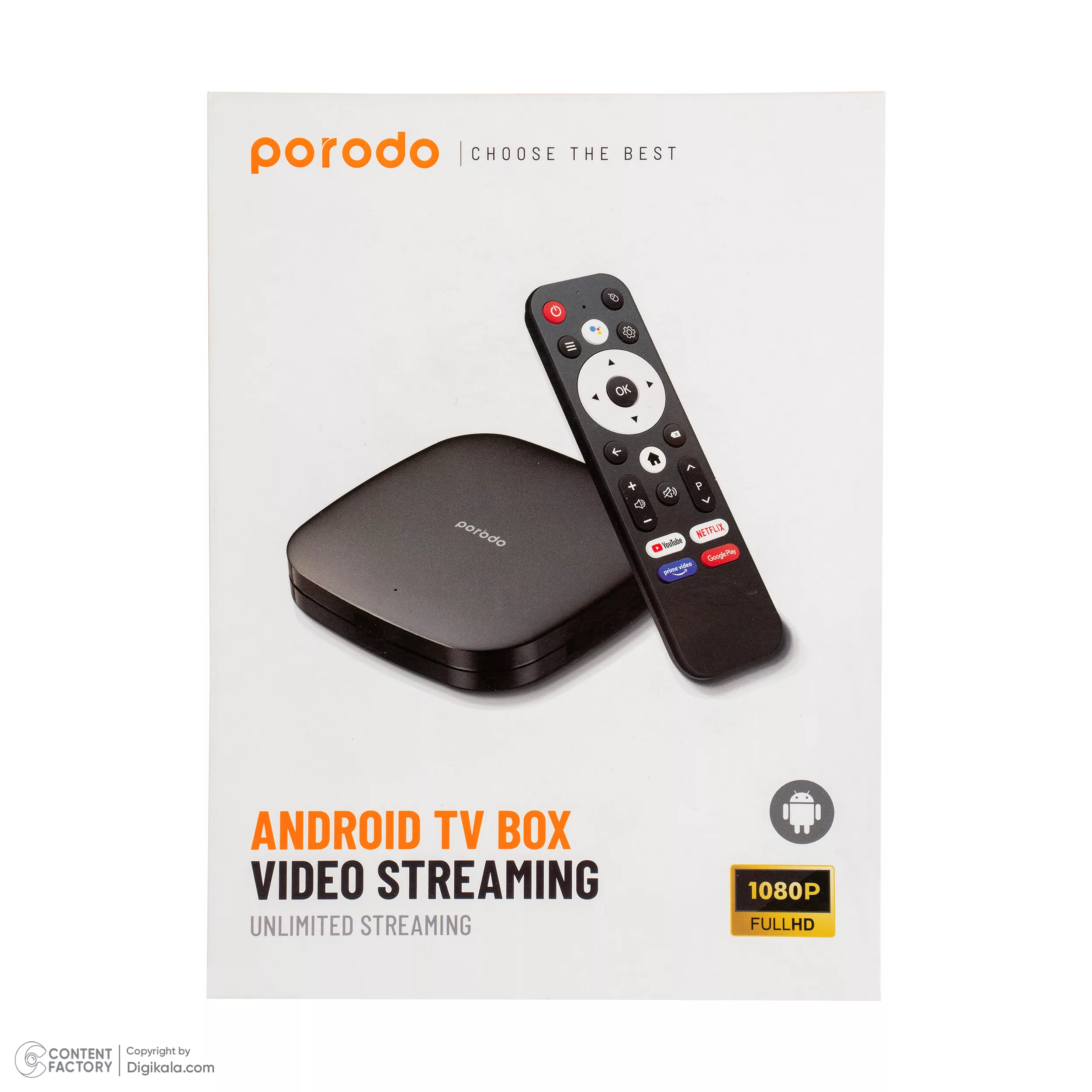 اندروید باکس پرودو مدل PD-ANTVB