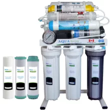 دستگاه تصفیه کننده آب آکوآ اسپرینگ مدل RO – NF3030 به همراه فیلتر مجموعه 3 عددی