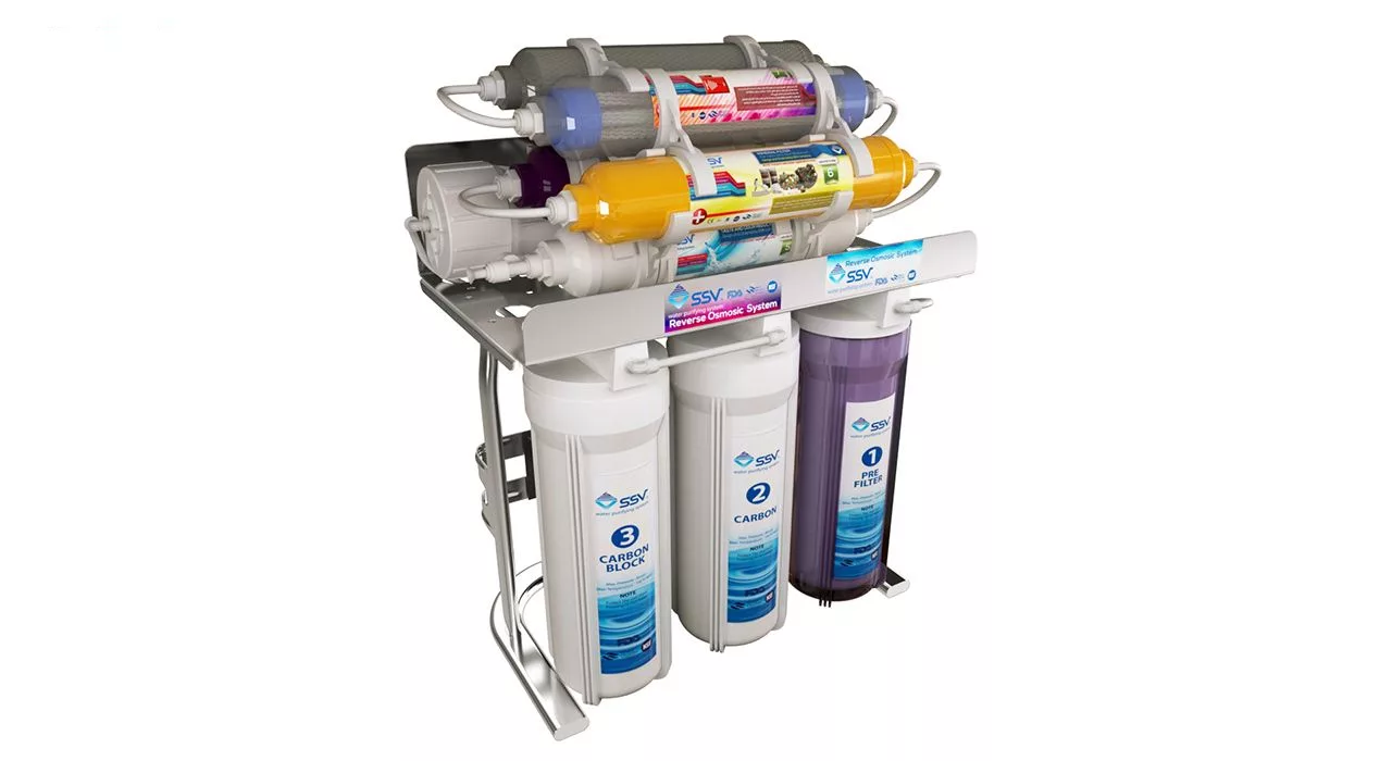 تصفیه کننده آب خانگی اس اس وی مدل MaxClear X1000