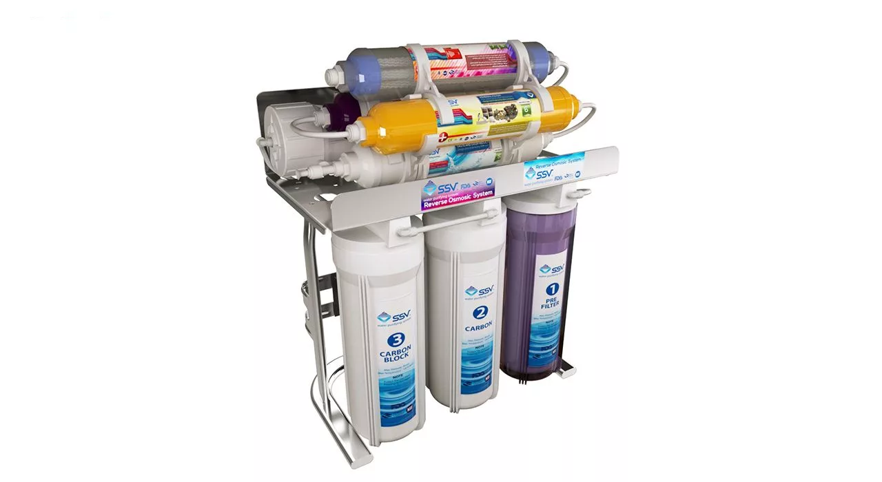 تصفیه کننده آب خانگی اس اس وی مدل MaxClear X800