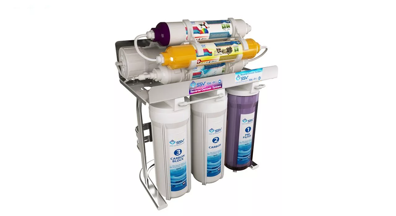 دستگاه تصفیه کننده آب خانگی اس اس وی مدل MaxClear X700