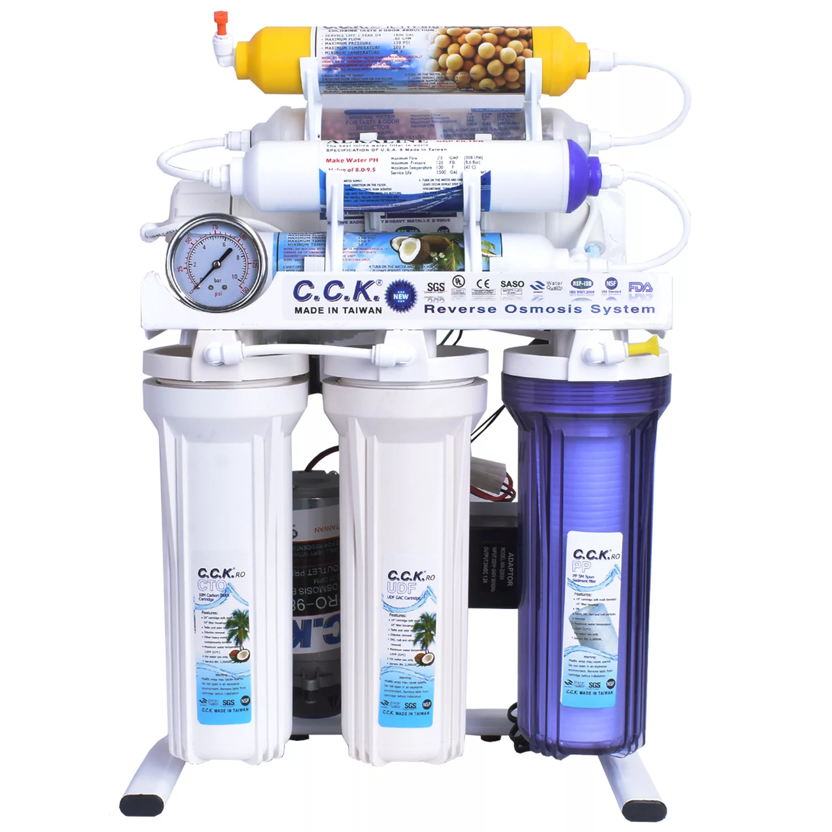 دستگاه تصفیه آب سی سی کا مدل RO8_ORP