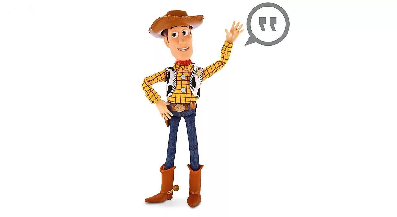 عروسک دیزنی مدل Talking Woody ارتفاع 42 سانتی متر