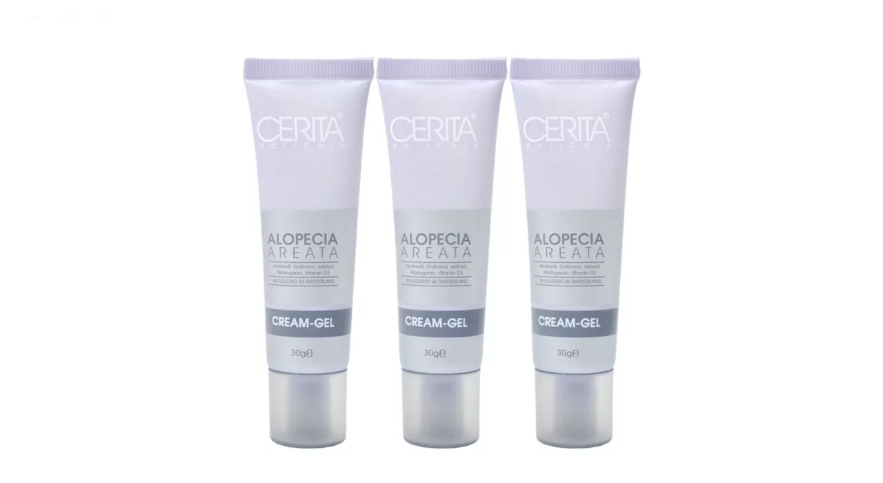 ژل ضد ریزش مو سریتا مدل Alopeca Areata وزن 30 گرم مجموعه 3 عددی