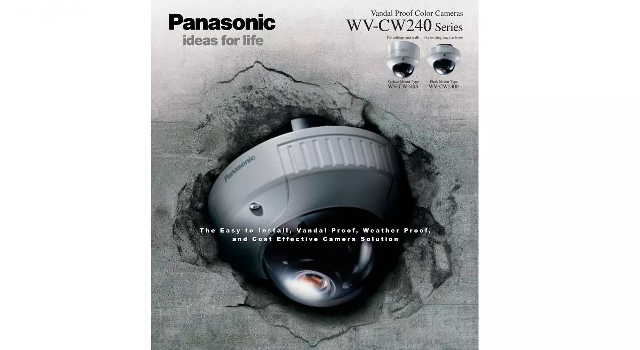 دوربین مداربسته آنالوگ پاناسونیک مدل WV-CW240