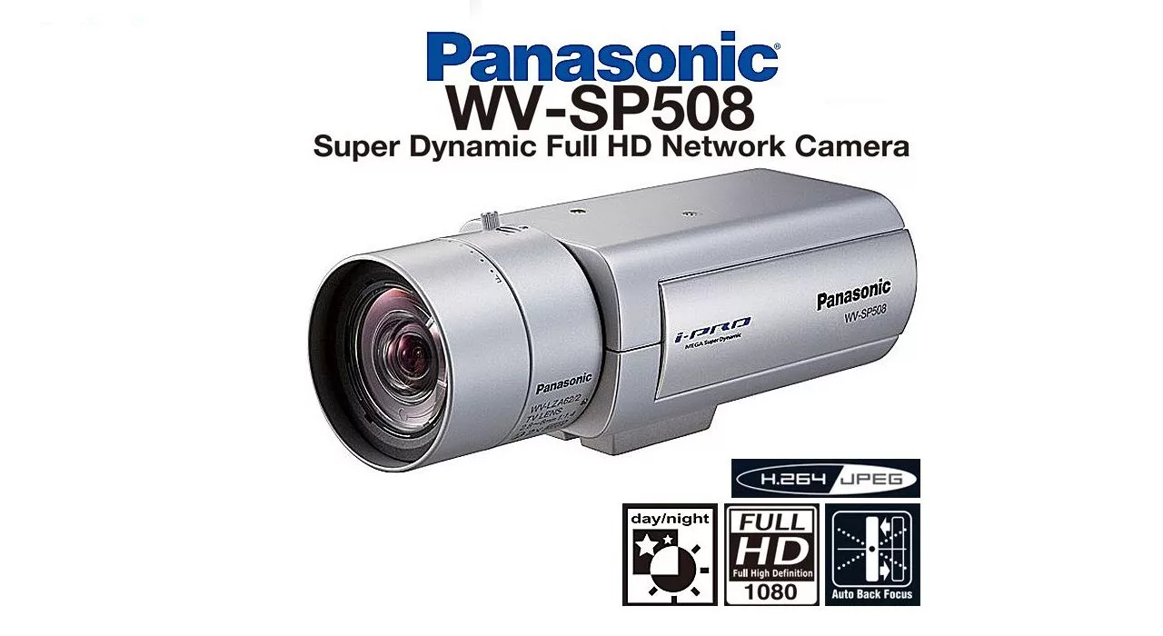 دوربین مداربسته تحت شبکه پاناسونیک مدل WV-SP508