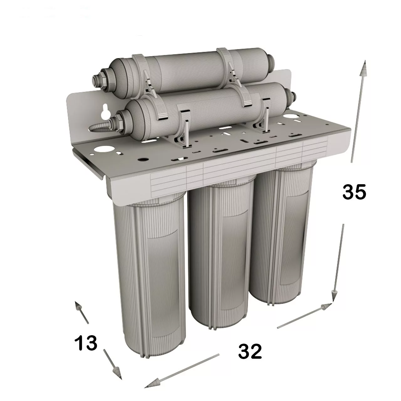 دستگاه تصفیه کننده آب اس اس وی مدل UltraJet X500