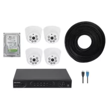 سیستم امنیتی مدار بسته آنالوگ هایک ویژن مدل DS-7204HWI-SH- 4DOM