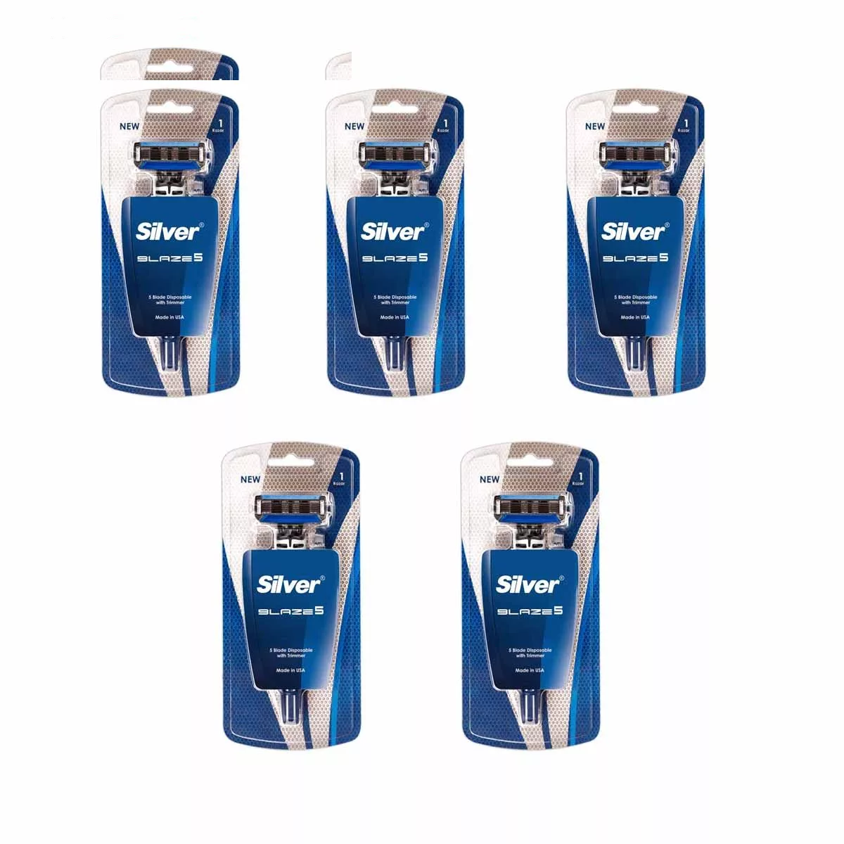 خود تراش سیلور مدل Blaze5 مجموعه 5 عددی