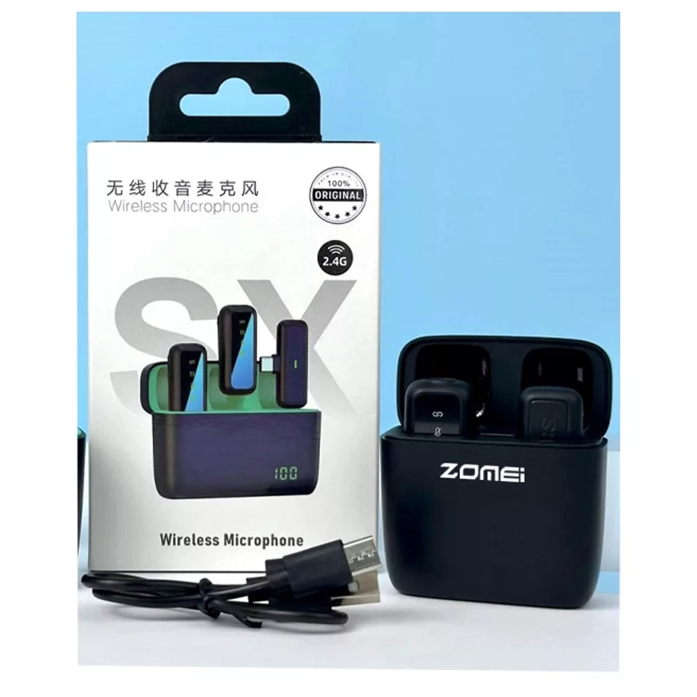 میکروفن یقه ای زومی مدل Smart Noise Cancellation Type C