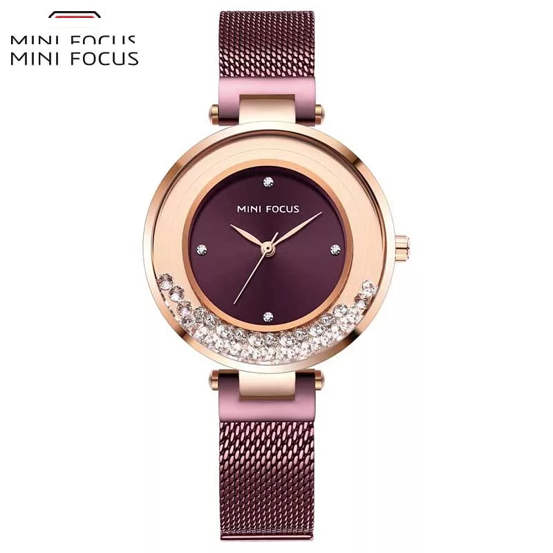 ساعت مچی عقربه ای زنانه مینی فوکوس مدل mf0254l.03